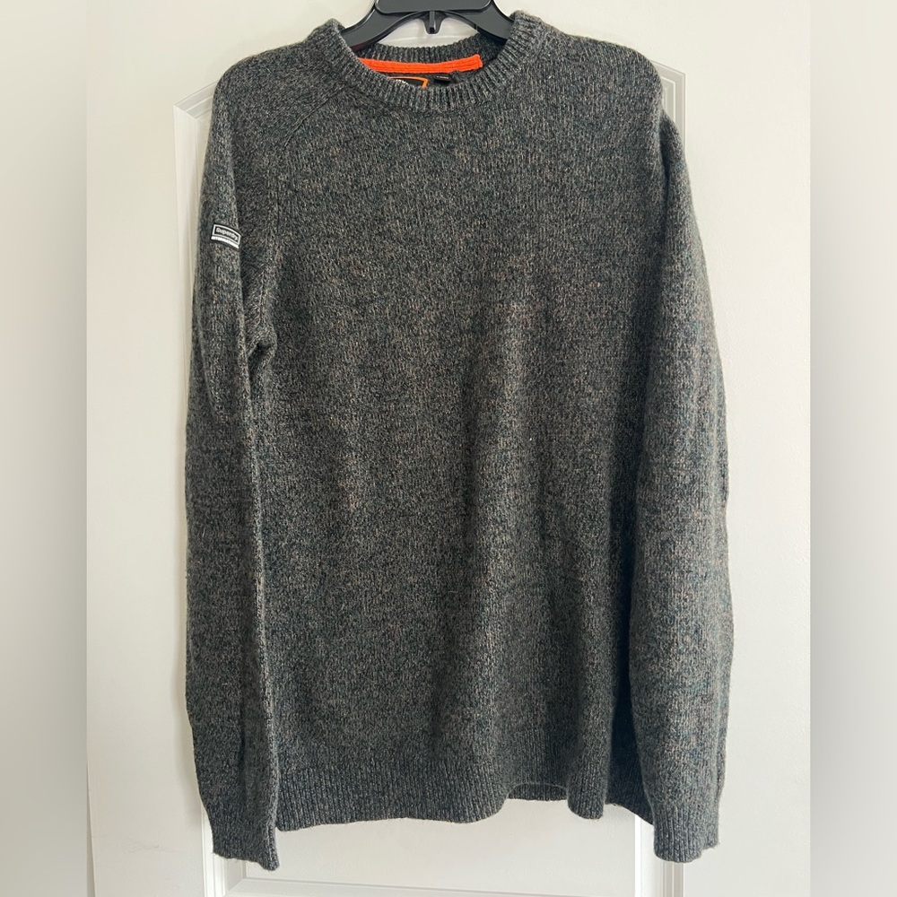 Superdry Men's Wool-Blend Crewneck Sweater